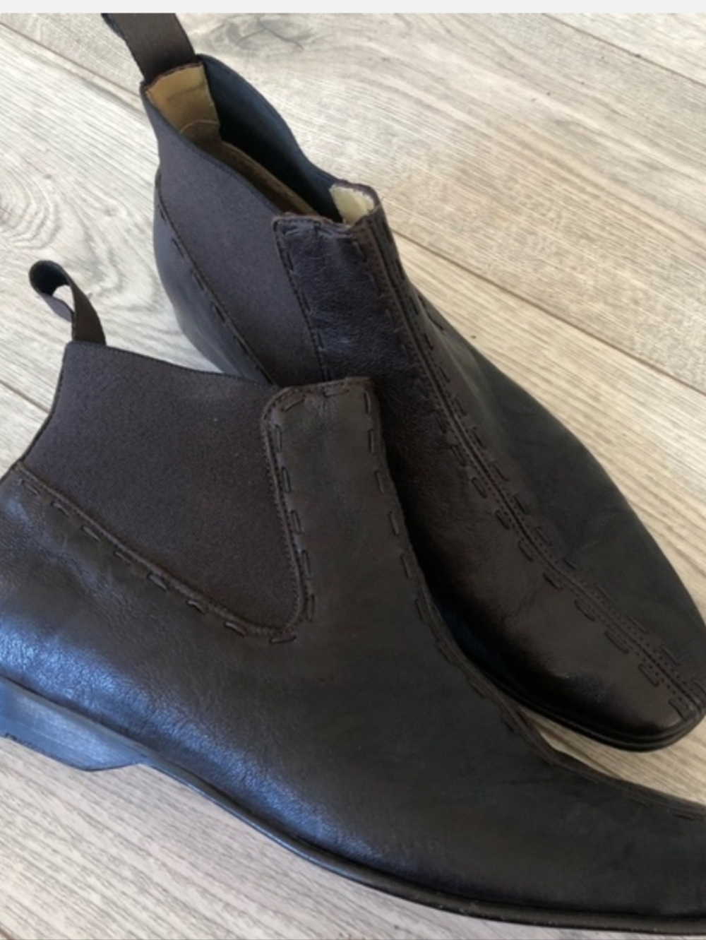 Donald Pliner Pedro leather ankle boots